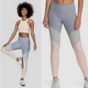 Women's Size Small Outdoor Voices Colorblock 7/8 Spring Pastel leggings